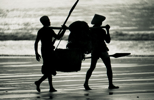 John Whisson: Balinese fishermen