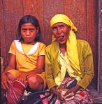 Woman and child, north Sumatra.
